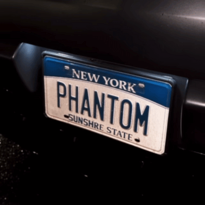 PhantomPlate™ One-Click Blackout Cover - USA & CAD